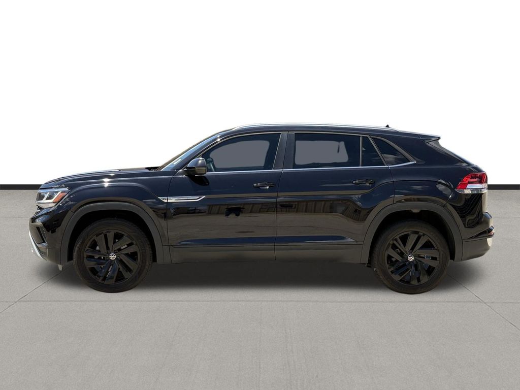 2023 Volkswagen Atlas Cross Sport 2.0T SE w/Technology Black at DeMontrond Auto Country