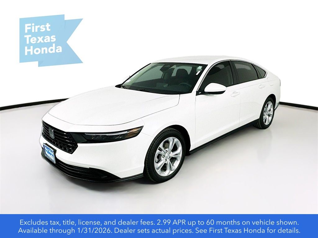 New Car 2025 Honda Accord  Lx For Sale Under $30,000 In Austin, Texas