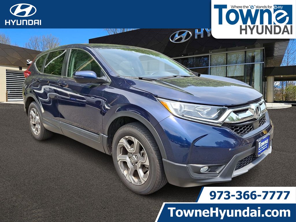 Blue 2018 Honda CR-V SUV / Crossover All-Wheel Drive Continuously Variable Transmission