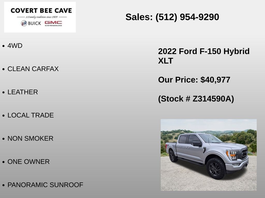 Used Car 2022 Ford F-150  Xlt For Sale Under $50,000 In Austin, Texas