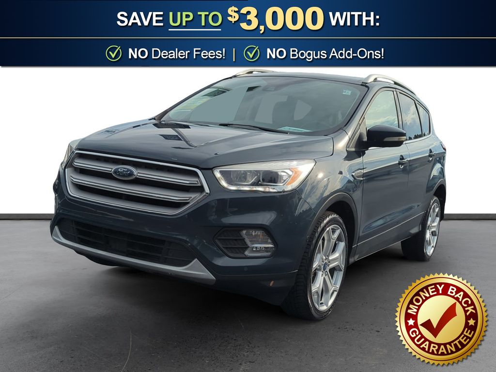 Baltic Sea Green Metallic 2019 Ford Escape SUV / Crossover All-Wheel Drive 6-Speed Automatic