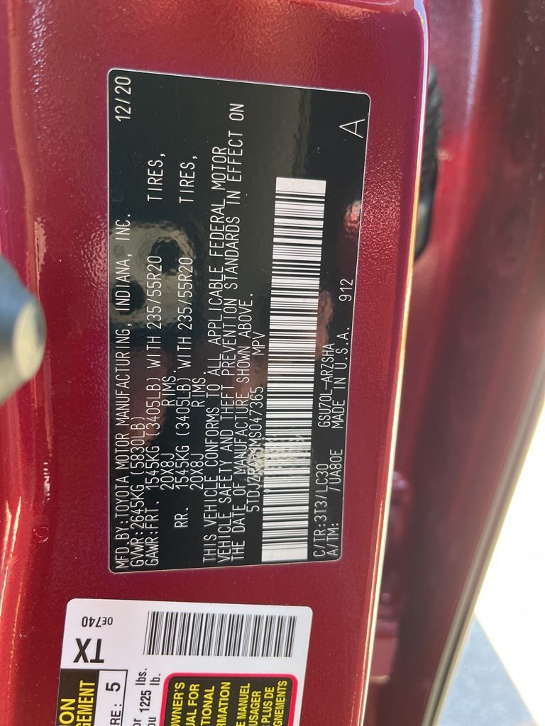 2021 Toyota Highlander XSE 11