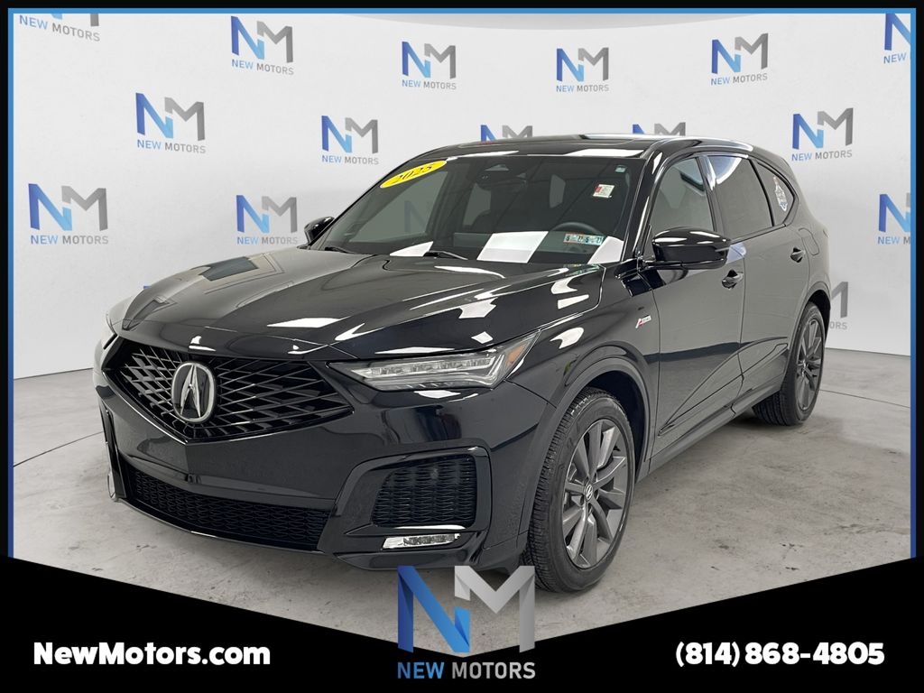 Black 2025 Acura MDX SUV / Crossover All-Wheel Drive Automatic