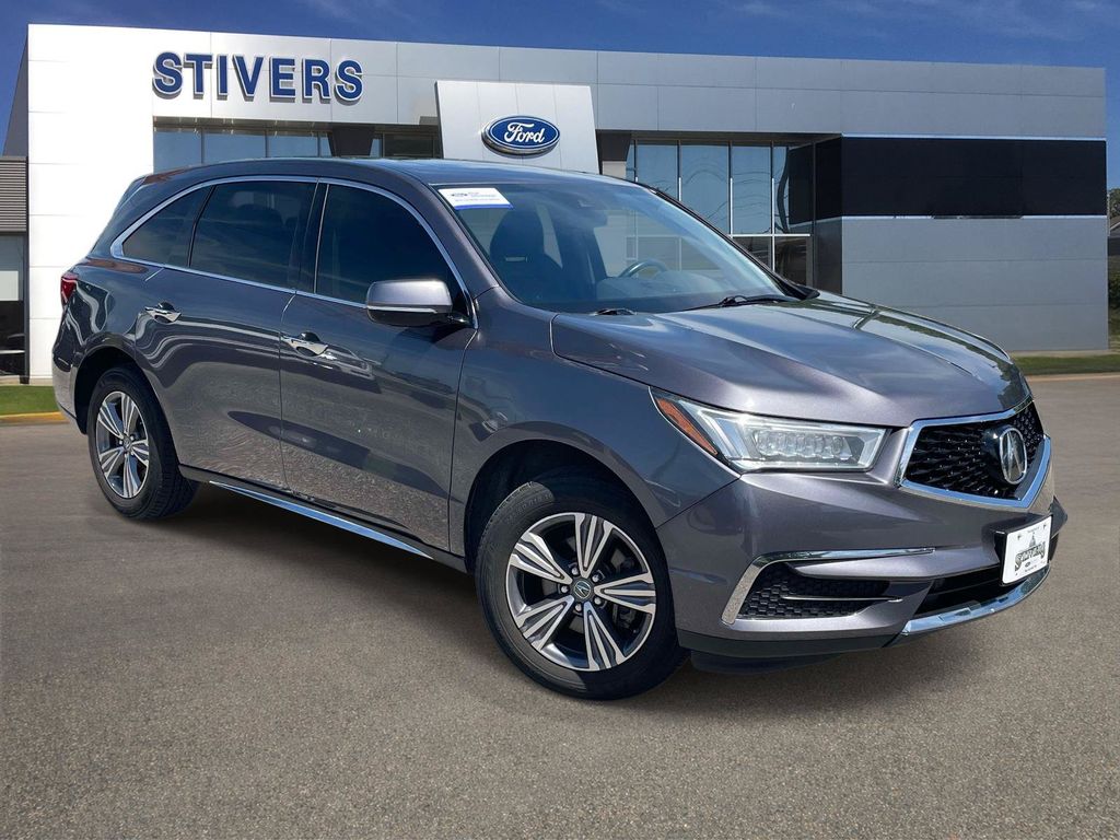 pewter gray metallic 2020 Acura MDX SUV / Crossover All-Wheel Drive 9-Speed Automatic
