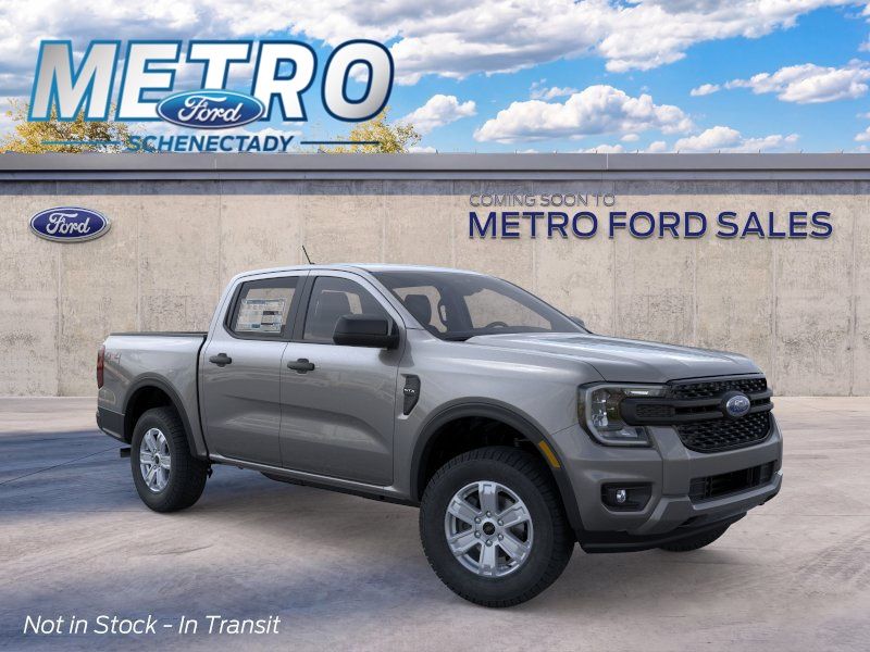 Gray 2026 Ford Ranger Pickup Truck Four-Wheel Drive Automatic