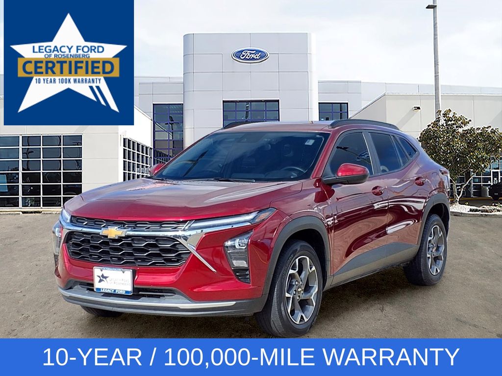 2025 Chevrolet Trax LT Red at Don McGill Toyota