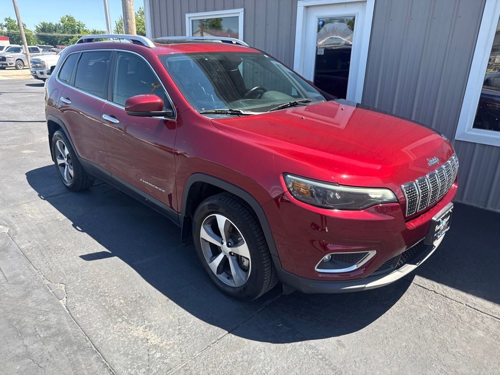 Velvet Red Pearlcoat 2020 Jeep Cherokee Limited 4WD SUV / Crossover Four-Wheel Drive 9-Speed Automatic