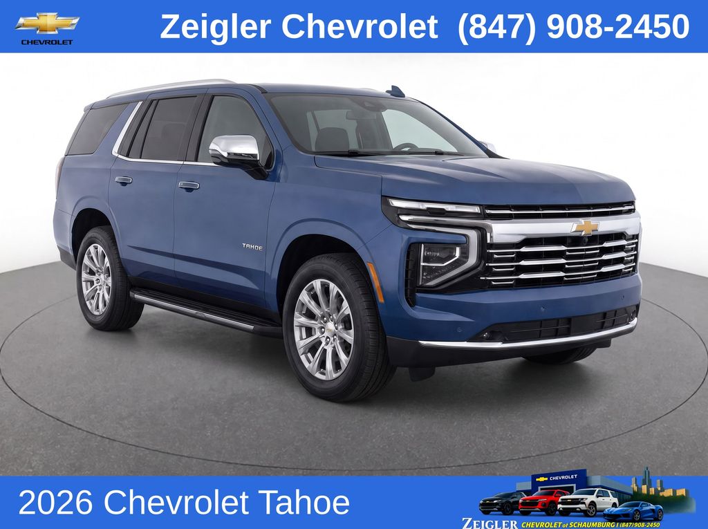 Lakeshore Blue Metallic 2026 Chevrolet Tahoe SUV / Crossover Four-Wheel Drive