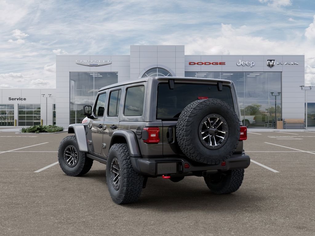 New 2026 Granite Crystal Metallic Clearcoat Jeep Rubicon X image 3