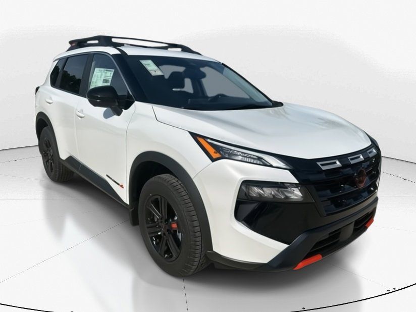 2025 Everest White Pearl Nissan Rogue Rock Creek AWD SUV