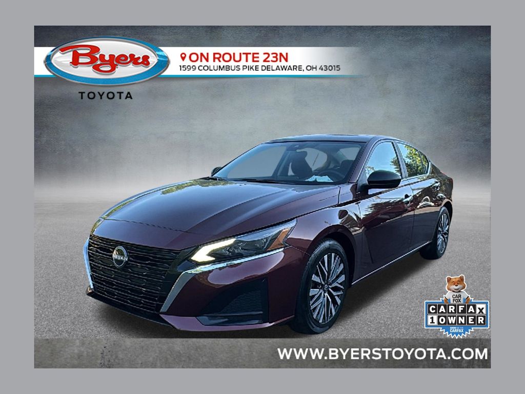 Garnet Pearl Metallic 2025 Nissan Altima Sedan Front-Wheel Drive Continuously Variable Transmission