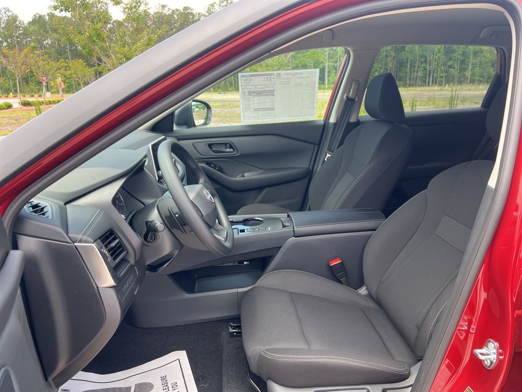 2025 Scarlet Ember Tintcoat Nissan Rogue S FWD SUV