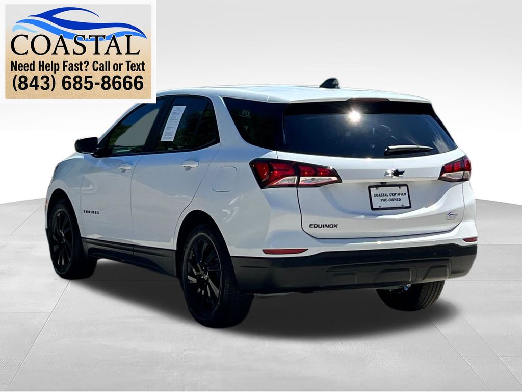 2023 Chevrolet Equinox LS White at Matthews Motors of Wilmington
