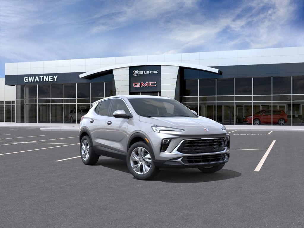 Moonstone Gray Metallic 2026 Buick Encore GX SUV / Crossover Front-Wheel Drive Continuously Variable Transmission