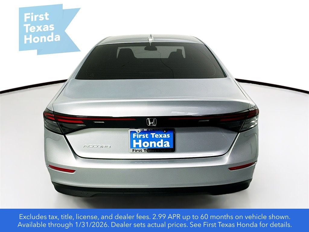 New Car 2025 Honda Accord  Lx For Sale Under $30,000 In Austin, Texas