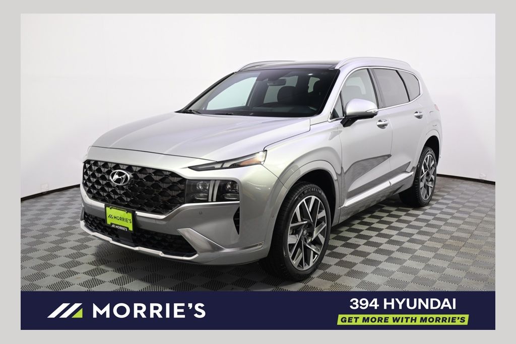 Shimmering Silver 2023 Hyundai Santa Fe SUV / Crossover All-Wheel Drive Automatic