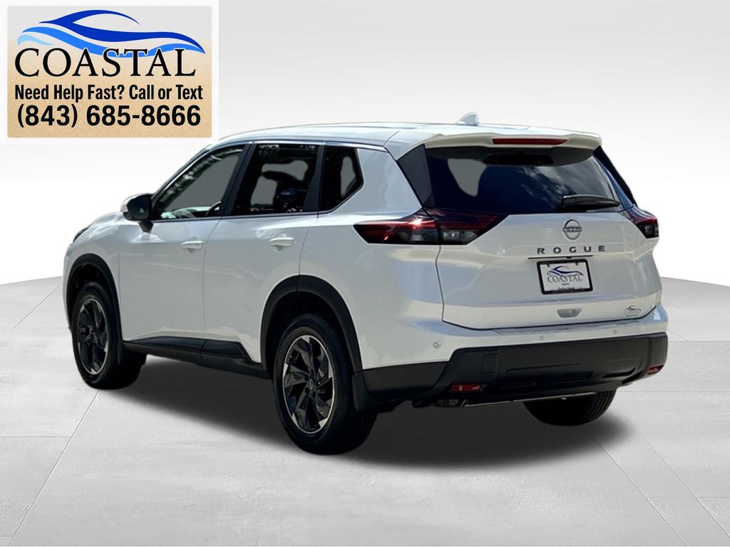 2026 Nissan Rogue SV White at Coastal Chevrolet Cadillac