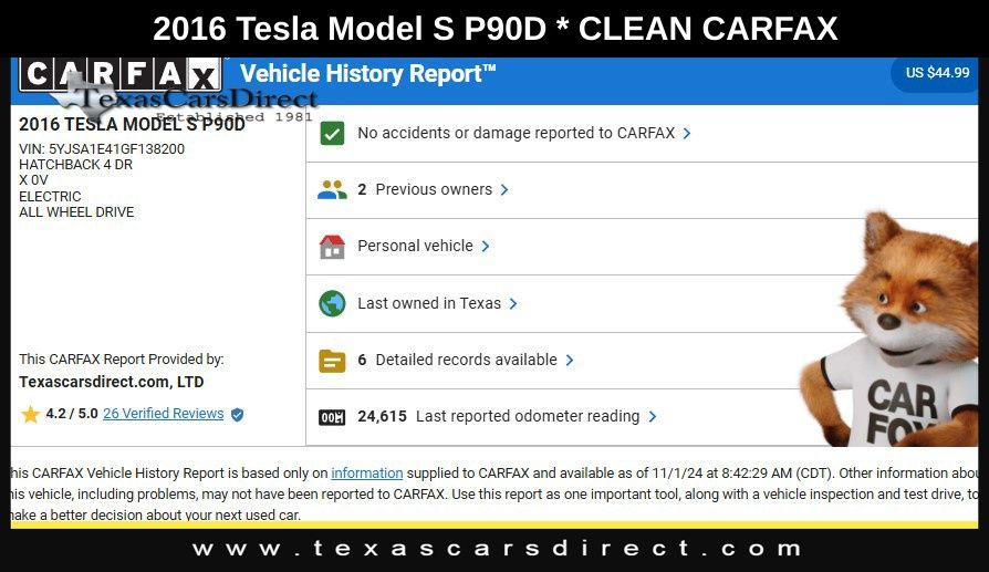 2016 Tesla Model S P90D 10