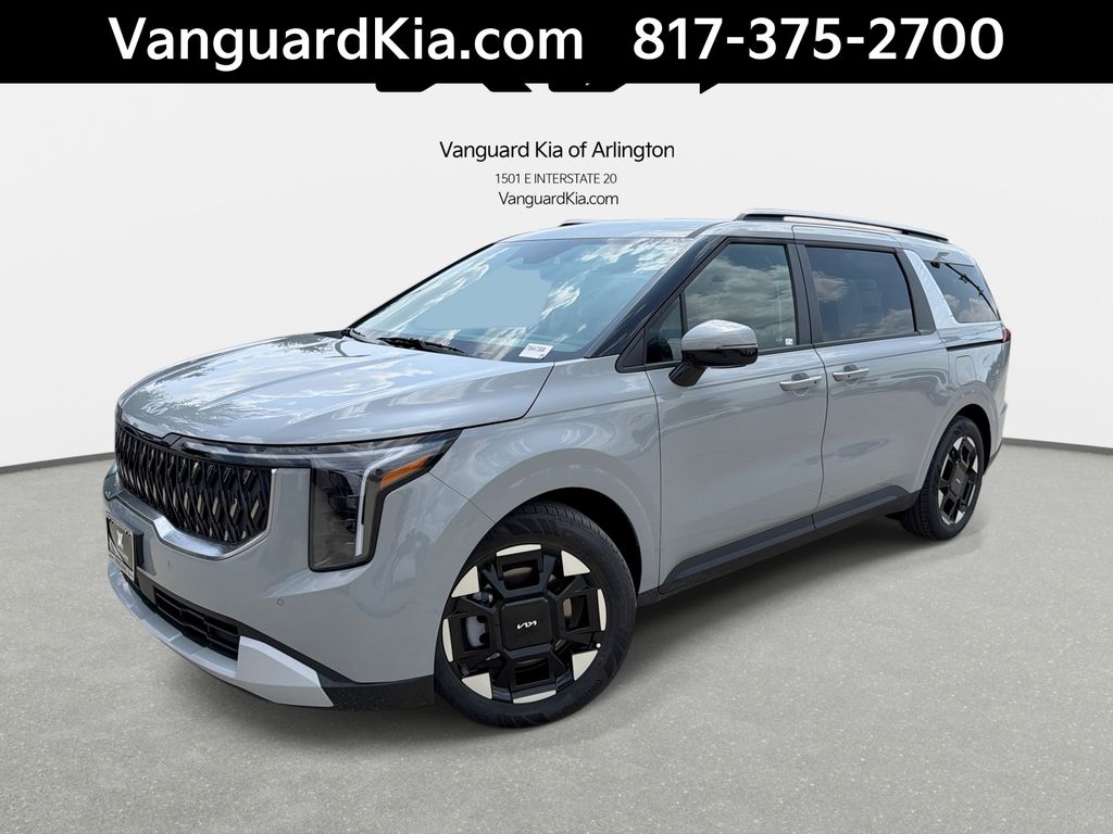 Ceramic Silver 2026 Kia Carnival Minivan Front-Wheel Drive 8-Speed Automatic