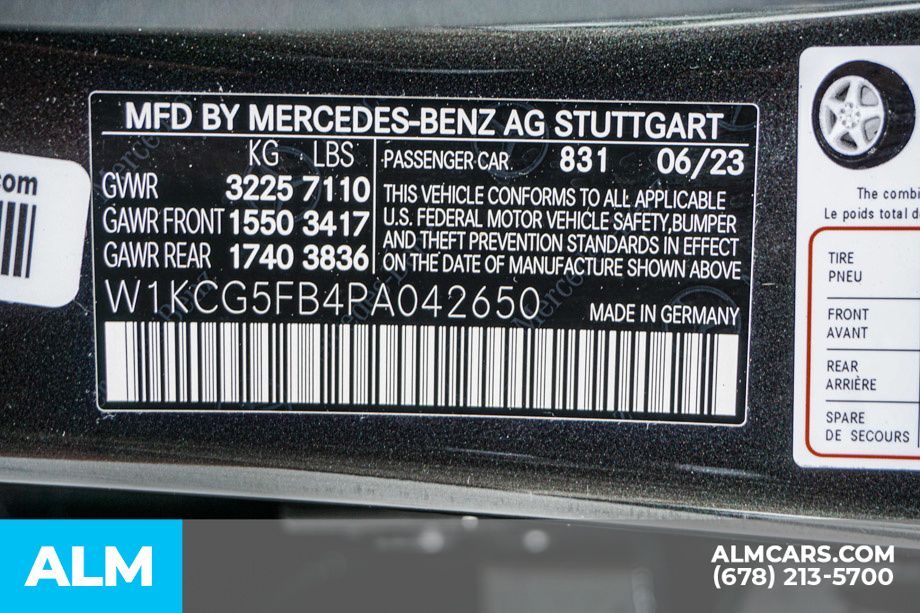 Used 2023 Black Mercedes-Benz Base image 63