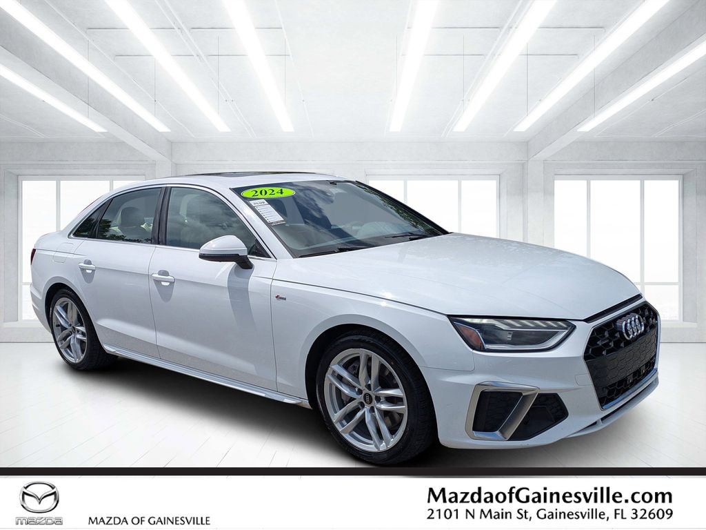 2024 Audi A4 quattro Premium Plus S Line 45 TFSI AWD Sedan All-Wheel Drive 7-Speed Automatic