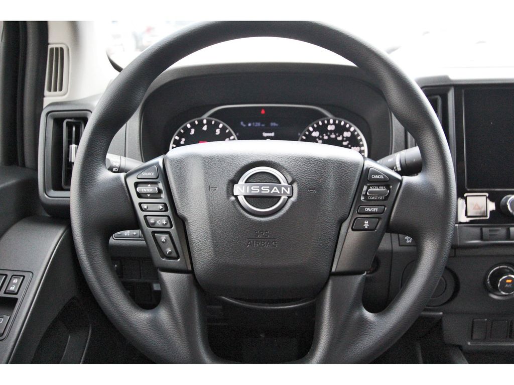 2026 Nissan Frontier S White at South Houston Nissan