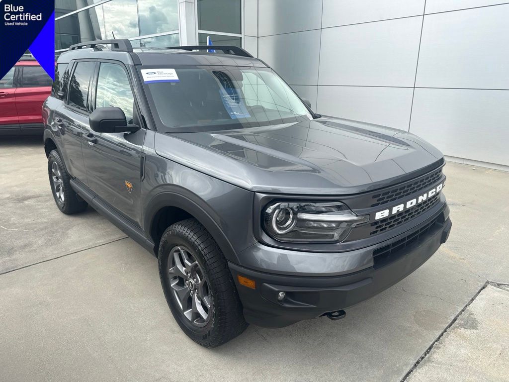 Carbonized Gray Metallic 2023 Ford Bronco Sport SUV / Crossover All-Wheel Drive 8-Speed Automatic