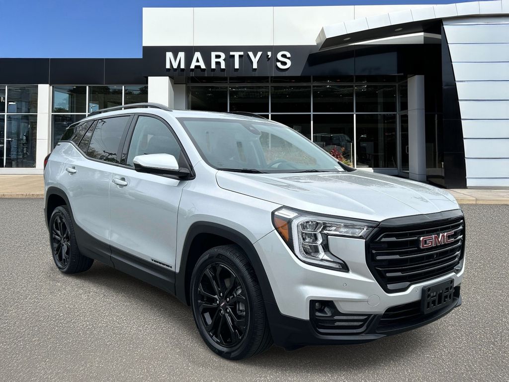 Quicksilver Metallic 2022 GMC Terrain SUV / Crossover All-Wheel Drive 9-Speed Automatic