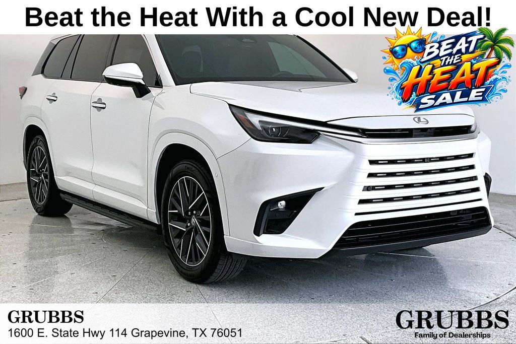 White (Wind Chill Pearl) 2025 Lexus TX SUV / Crossover All-Wheel Drive 8-Speed Automatic