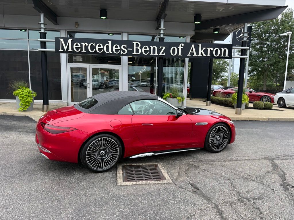 MANUFAKTUR Garnet Red Metallic (Red Ambiance) 2026 Mercedes-Benz SL-Class Convertible All-Wheel Drive 9-Speed Automatic