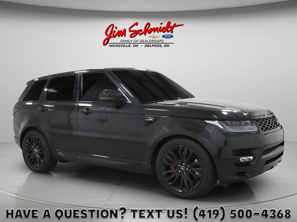 Santorini Black 2016 Land Rover Range Rover Sport V6 HST 4WD SUV / Crossover All-Wheel Drive 8-Speed Automatic