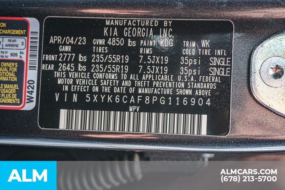 Used 2023 Gray Kia X-Line image 56