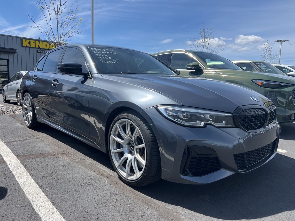 Mineral Gray Metallic 2021 BMW 3 Series M340i xDrive AWD Sedan All-Wheel Drive 8-Speed Automatic