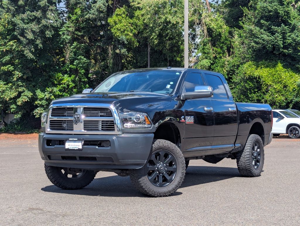 Black Clearcoat 2014 RAM 2500 Pickup Truck Four-Wheel Drive 6-Speed Automatic