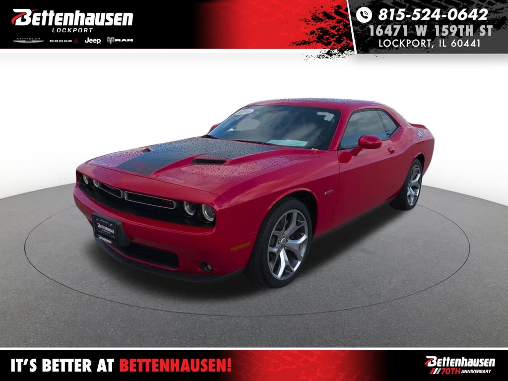 Torred Clearcoat 2016 Dodge Challenger R/T RWD Coupe Rear-Wheel Drive 8-Speed Automatic