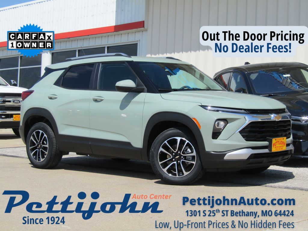 Cacti Green 2025 Chevrolet Trailblazer SUV / Crossover Four-Wheel Drive 9-Speed Automatic