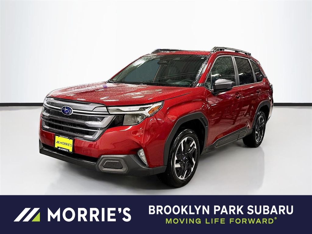 Crimson Red Pearl 2026 Subaru Forester Limited Crossover AWD SUV / Crossover All-Wheel Drive Continuously Variable Transmission