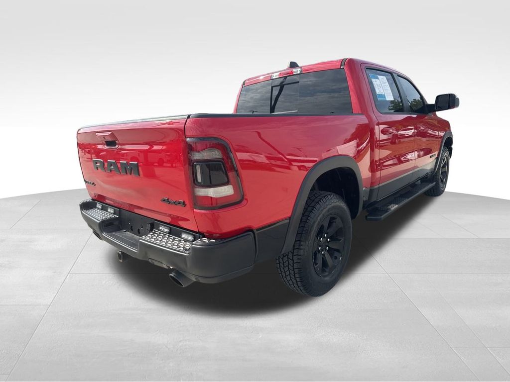 2021 Flame Red Clearcoat Ram 1500 Rebel 4X4 Truck