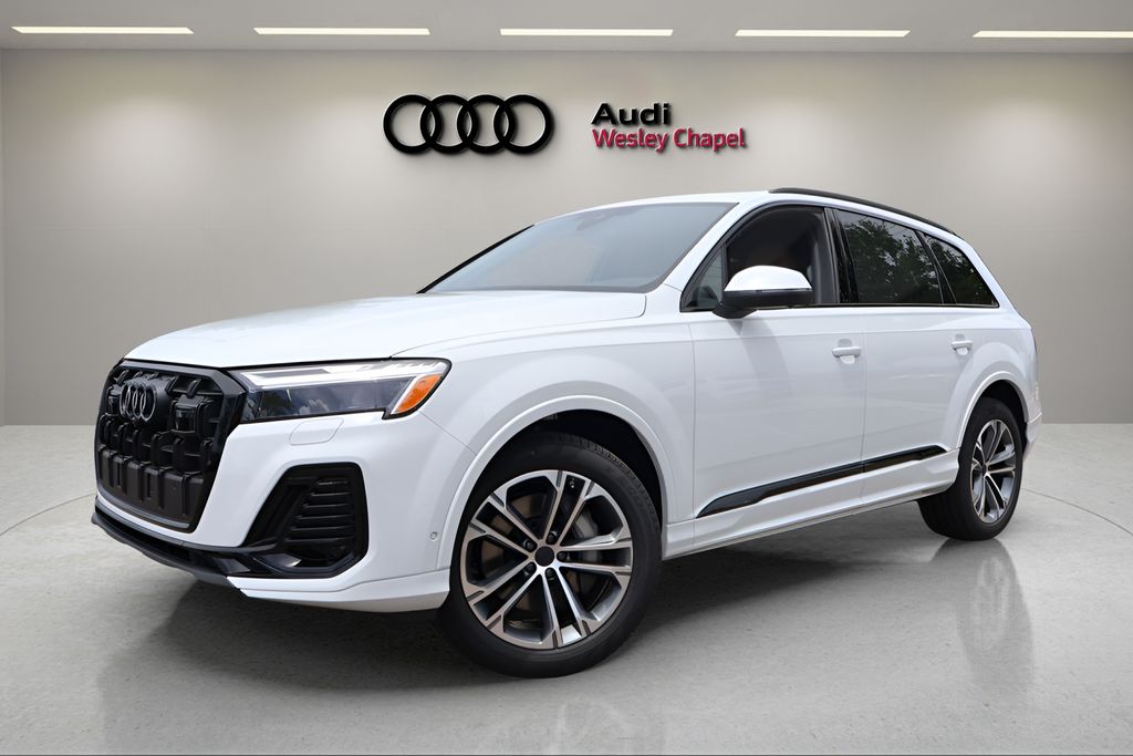 Glacier White Metallic 2026 Audi Q7 SUV / Crossover All-Wheel Drive 8-Speed Automatic