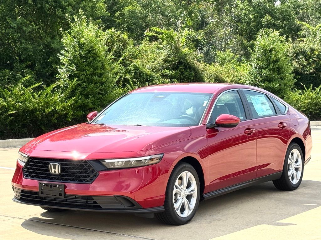 2026 Honda Accord LX Red at Community Honda