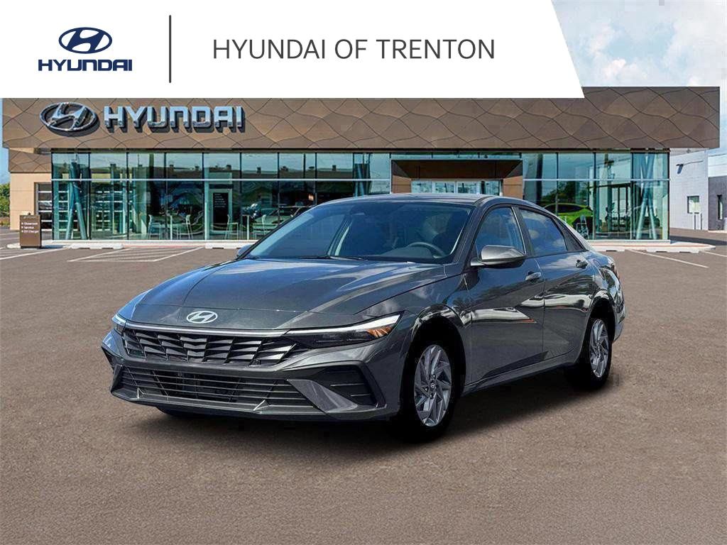 Amazon Gray 2026 Hyundai Elantra Hybrid Blue FWD Sedan Front-Wheel Drive 6-Speed Dual Clutch