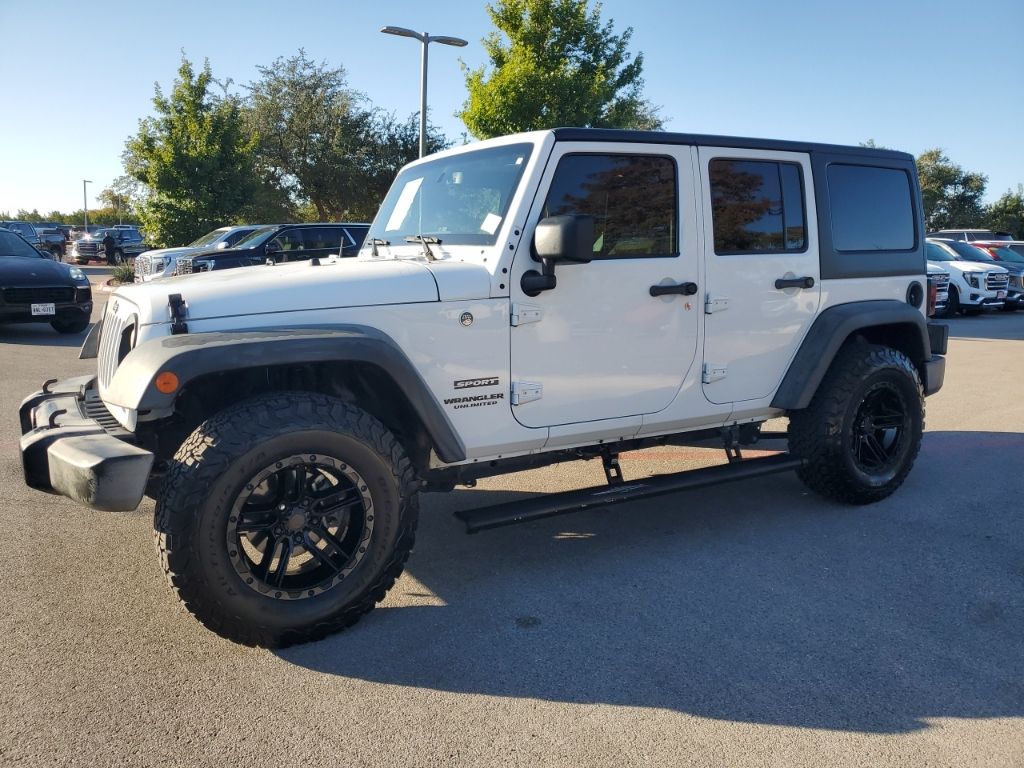 Used Car 2016 Jeep Wrangler  Unlimited Sport For Sale Under $20,000 In Austin, Texas