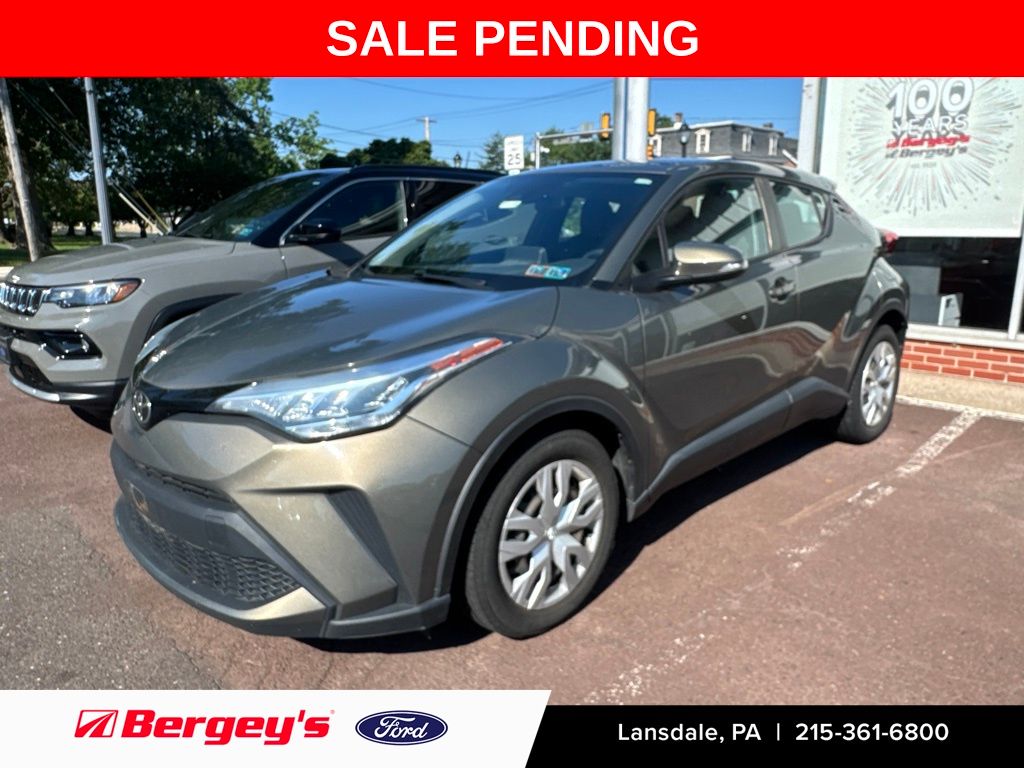 Bronze 2021 Toyota C-HR SUV / Crossover Front-Wheel Drive Continuously Variable Transmission