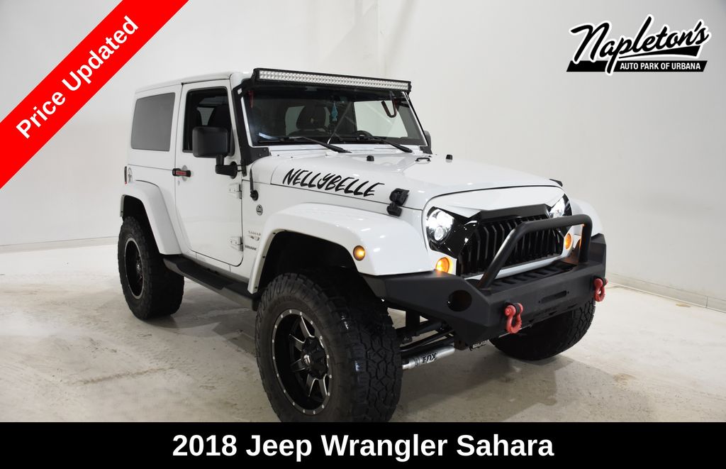 Bright White Clearcoat 2018 Jeep Wrangler SUV / Crossover Four-Wheel Drive 5-Speed Automatic
