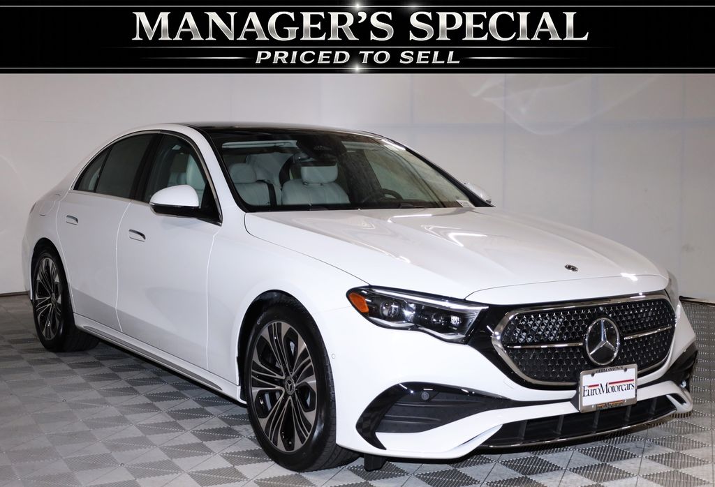 MANUFAKTUR Moonlight Whit 2026 Mercedes-Benz E-Class Sedan All-Wheel Drive 9-Speed Automatic