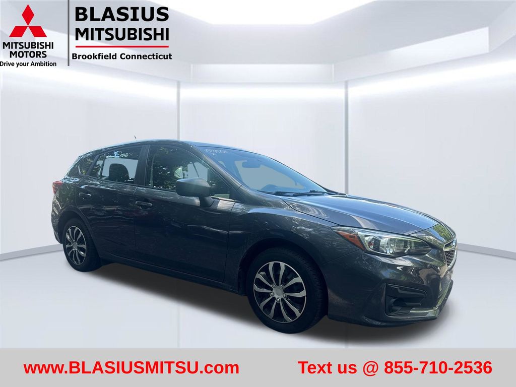 Magnetite Gray Metallic 2019 Subaru Impreza Hatchback All-Wheel Drive Continuously Variable Transmission