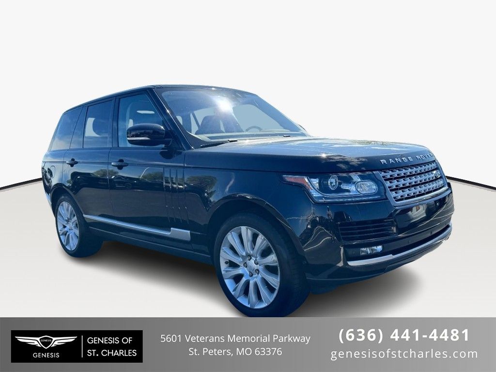 Santorini Black 2017 Land Rover Range Rover SUV / Crossover All-Wheel Drive 8-Speed Automatic