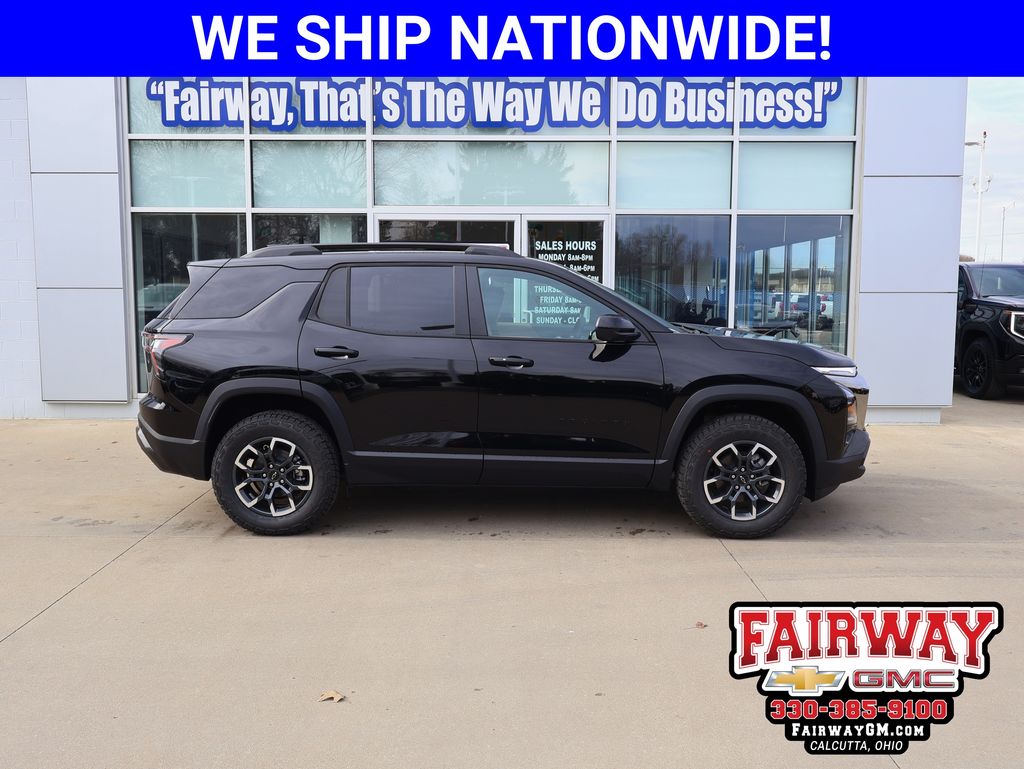 Mosaic Black Metallic 2026 Chevrolet Equinox SUV / Crossover Four-Wheel Drive 8-Speed Automatic