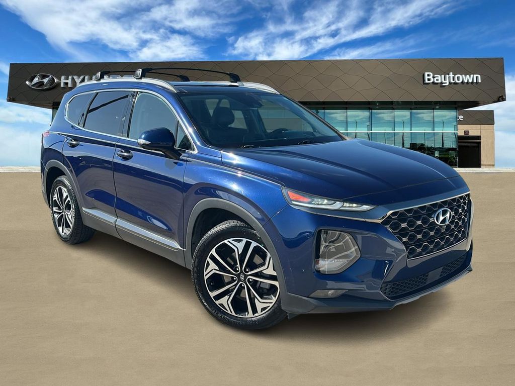 2020 Hyundai Santa Fe Limited Blue at Community Honda