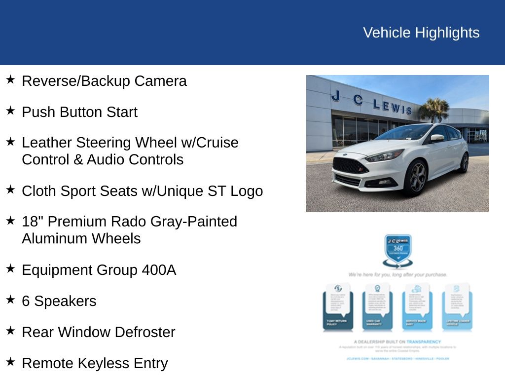 2018 Ford Focus ST 